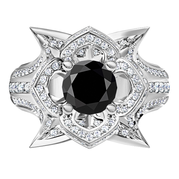 טבעת יהלומים בעיצוב מיוחד