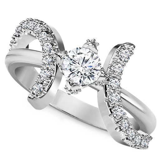 טבעת זהב זהוב לאירוסין