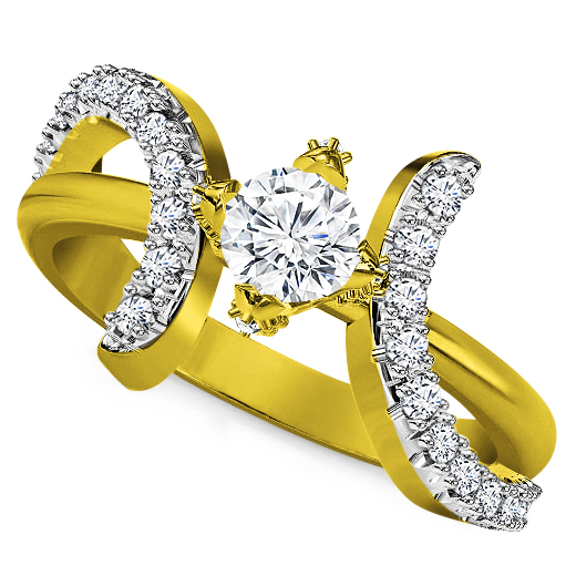 טבעות אירוסין מעוצבות