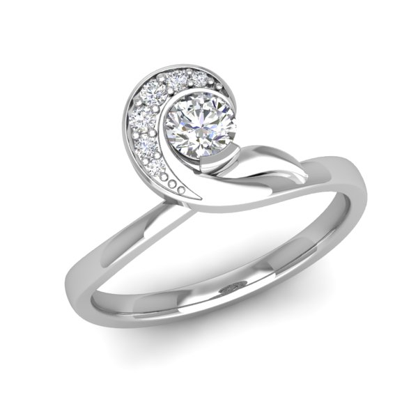 טבעת יהלומים מעוצבת ומיוחדת לאישה