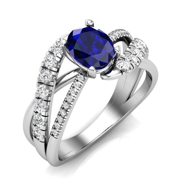 טבעת אבני חן 