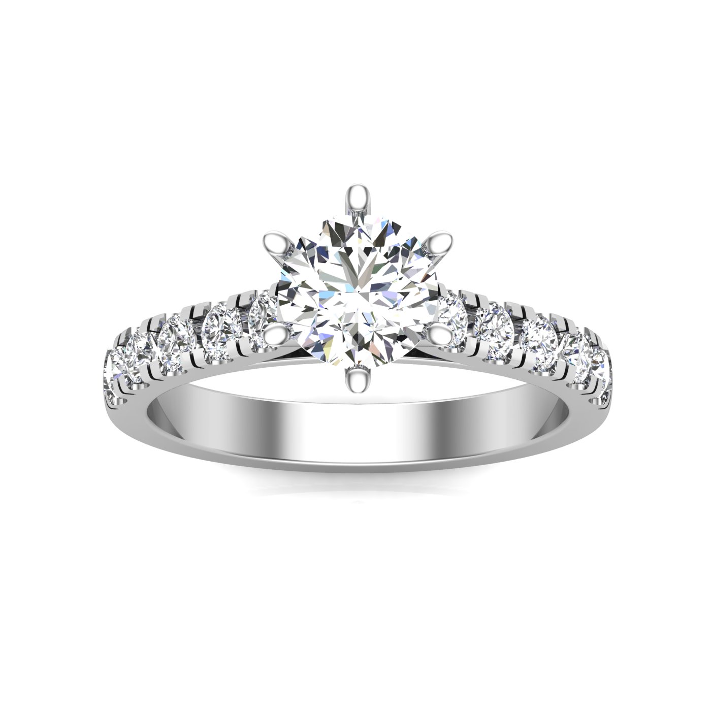 טבעת אירוסין קלאסית