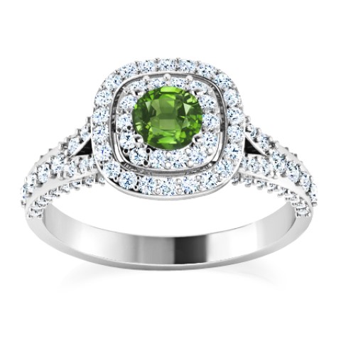 טבעת אבן חן לאישה