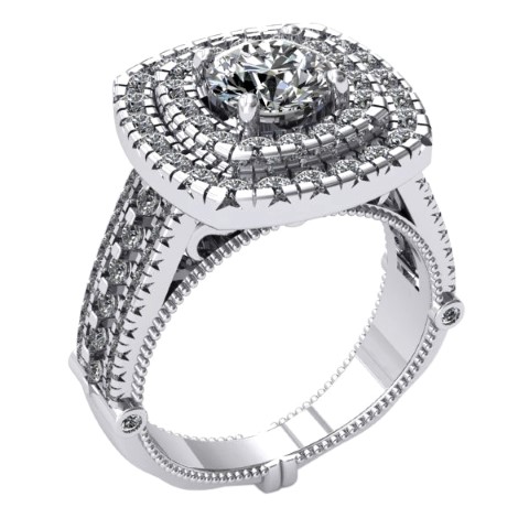 טבעת יהלומים לאישה