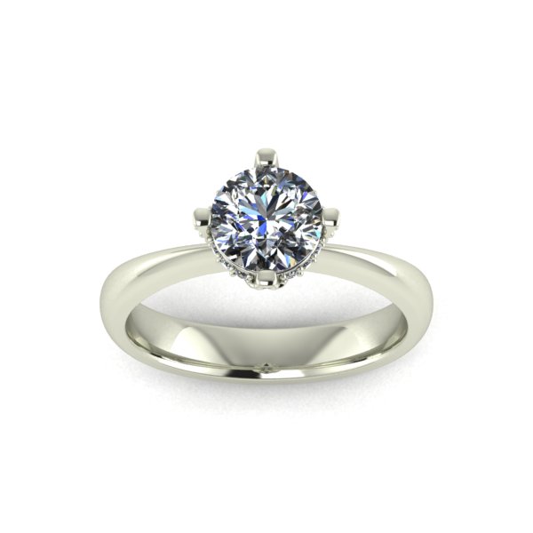 טבעת אירוסין אלגנטית