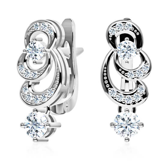 עגילי וינטג' לאישה