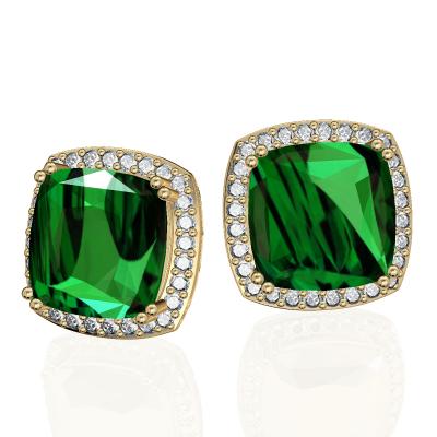 עגילים אמרלד ברקת