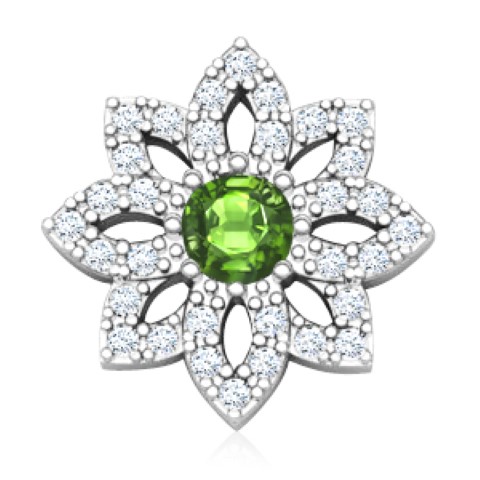 עגילי אבני חן לאישה 