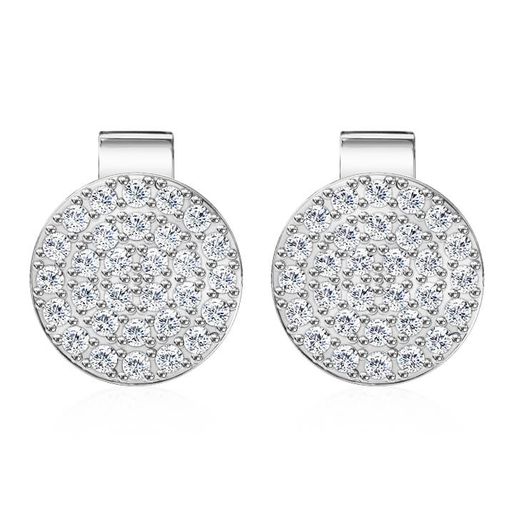 עגילי יהלומים לאישה