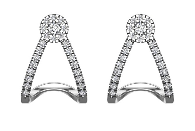 עגילים מעוצבים לכלה