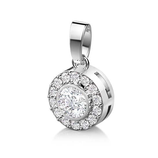 תליון יהלומים יוקרתי