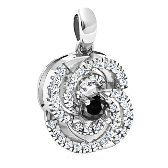 תכשיטים לאישה עם יהלומים שחורים