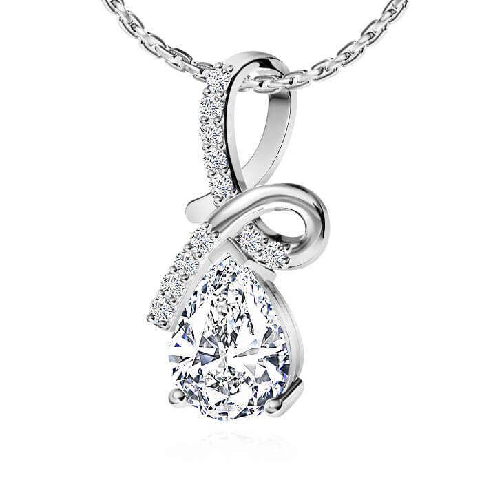 תליון יהלומים מעוצב 