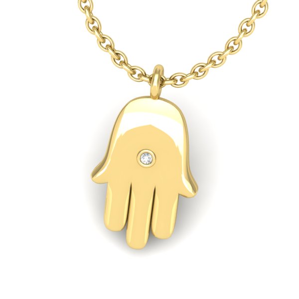 תליון זהב חצסה