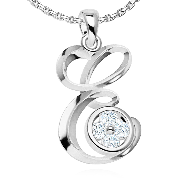 תליון עם האות E