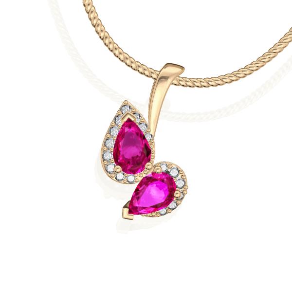 תליון זהב בעיצוב אישי 