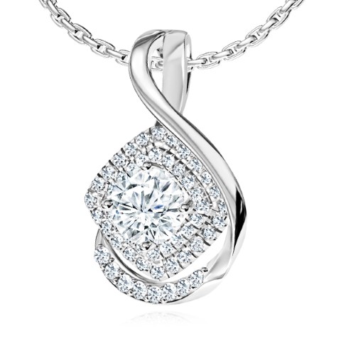 תליון יהלומים לאישה