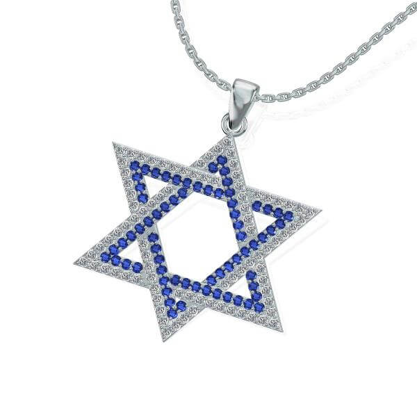 שרשרת מגן דוד 