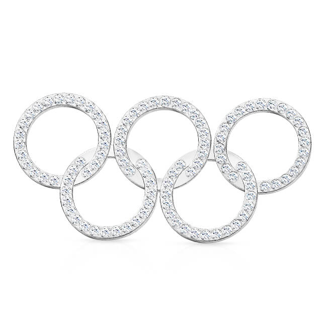 תליון יהלומים מעוצב