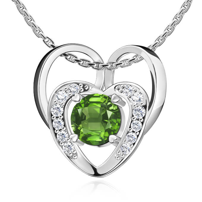 תליון אבן חן מעוצב