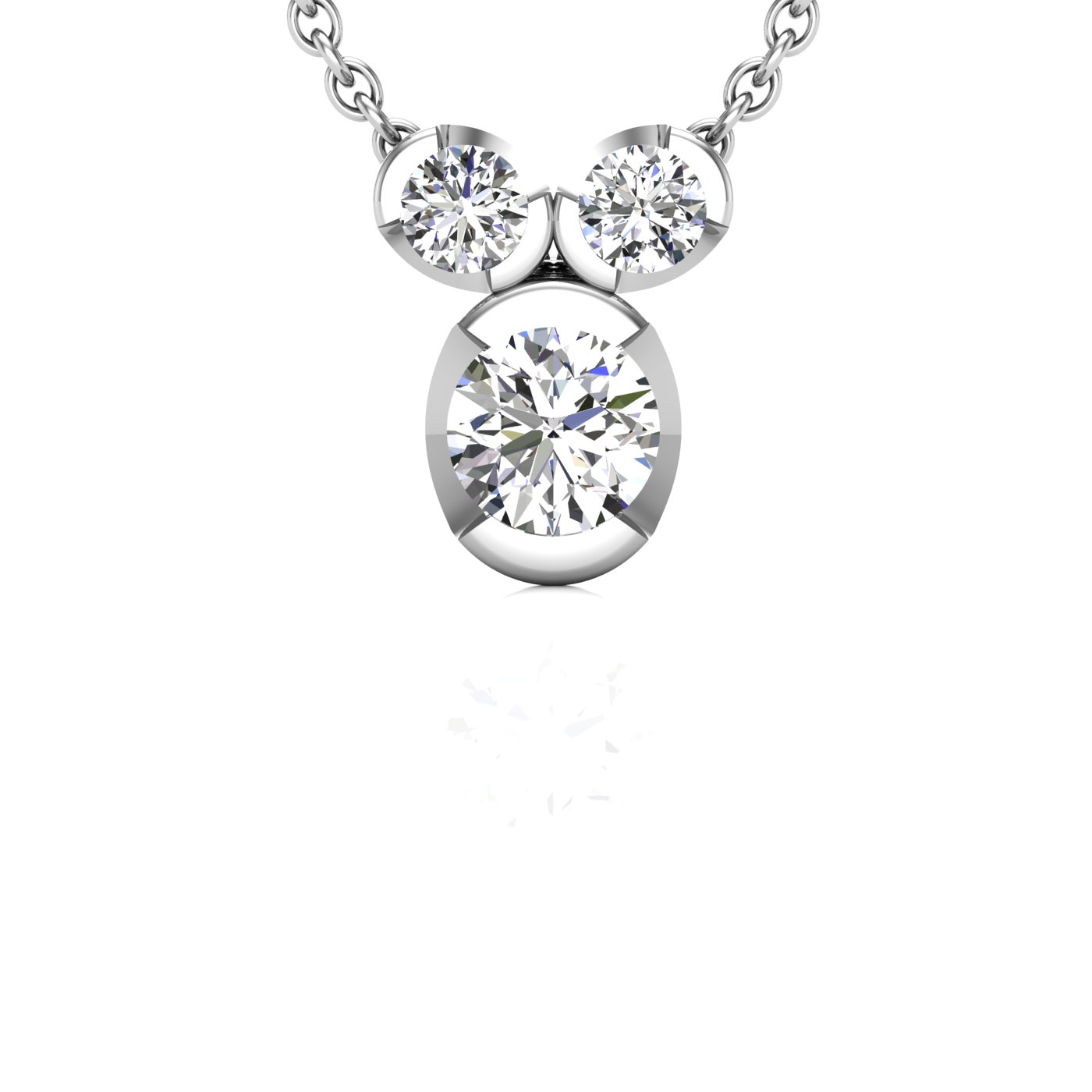 תליון יהלומים לאישה