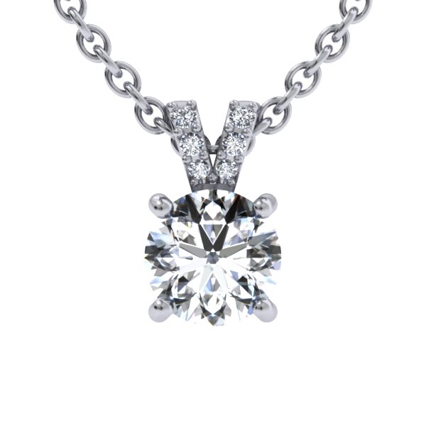 שרשרת עם יהלום