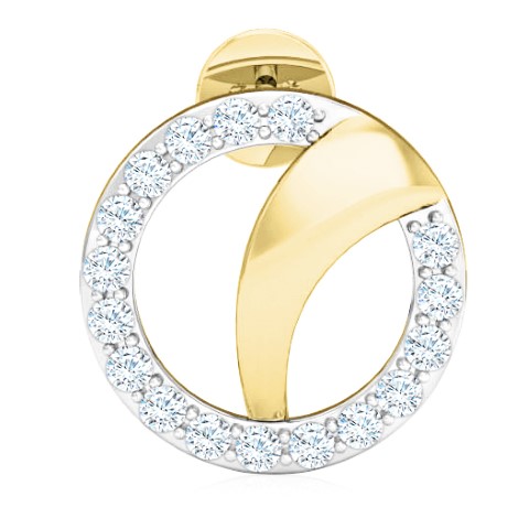 עגילי יהלומים לאישה