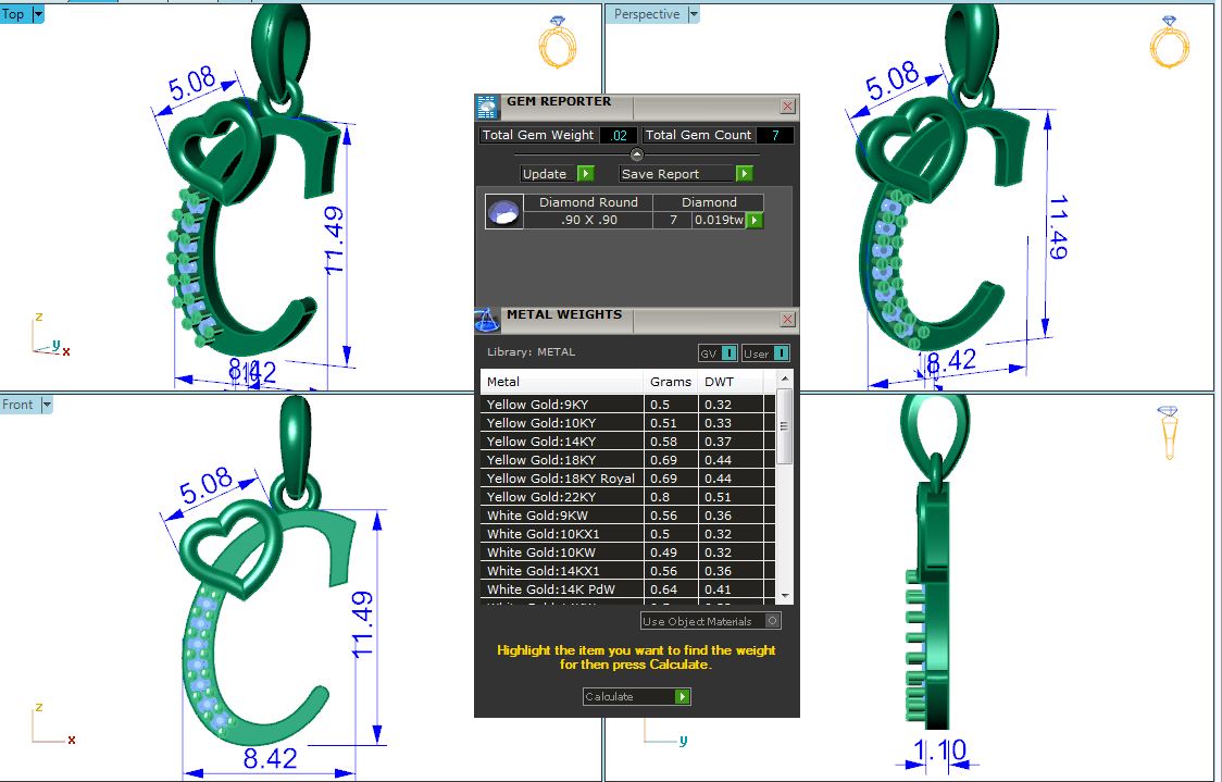 שרשרת שם- תכשיטים עם אותיות