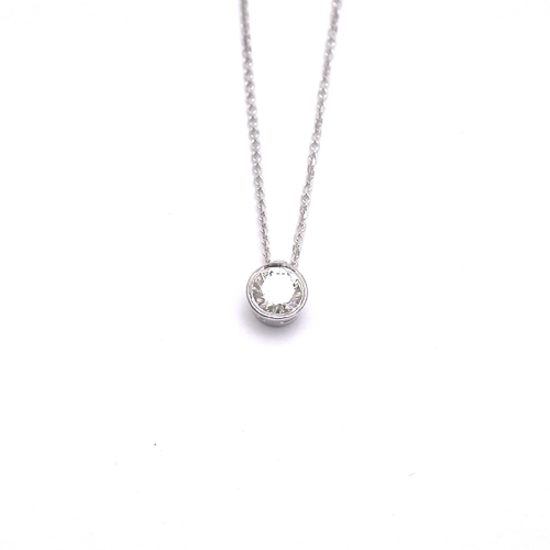 תליון סוליטייר קלאסי עם אבן מושלמת, ניתן לבחור בכל צורה של יהלום שתרצו