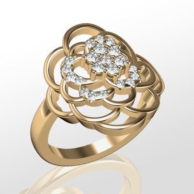 טבעת יהלומים לאישה