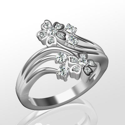 טבעת וינט'ג יהלומים