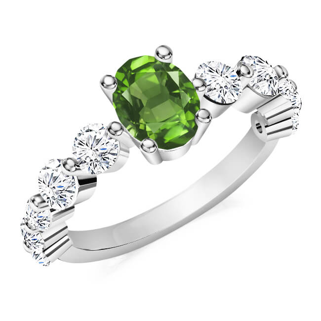 טבעת אבני חן