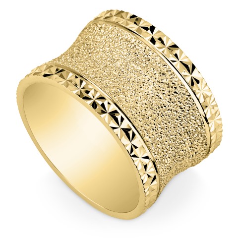 טבעת זהב לגבר
