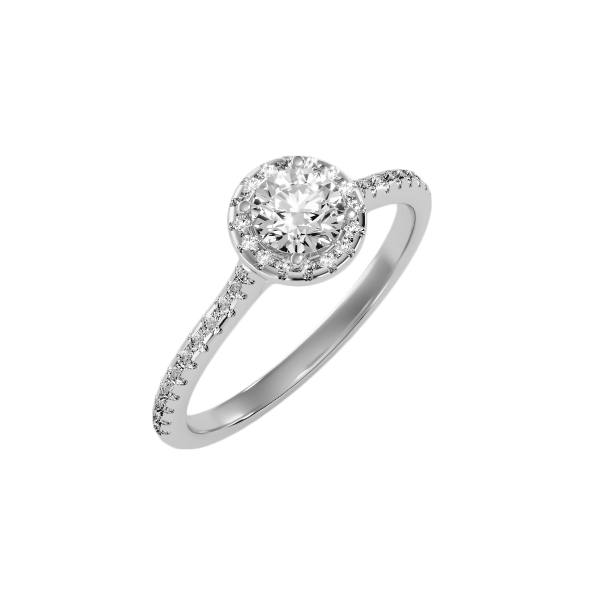 טבעת הולו דקה ועדינה לאישה