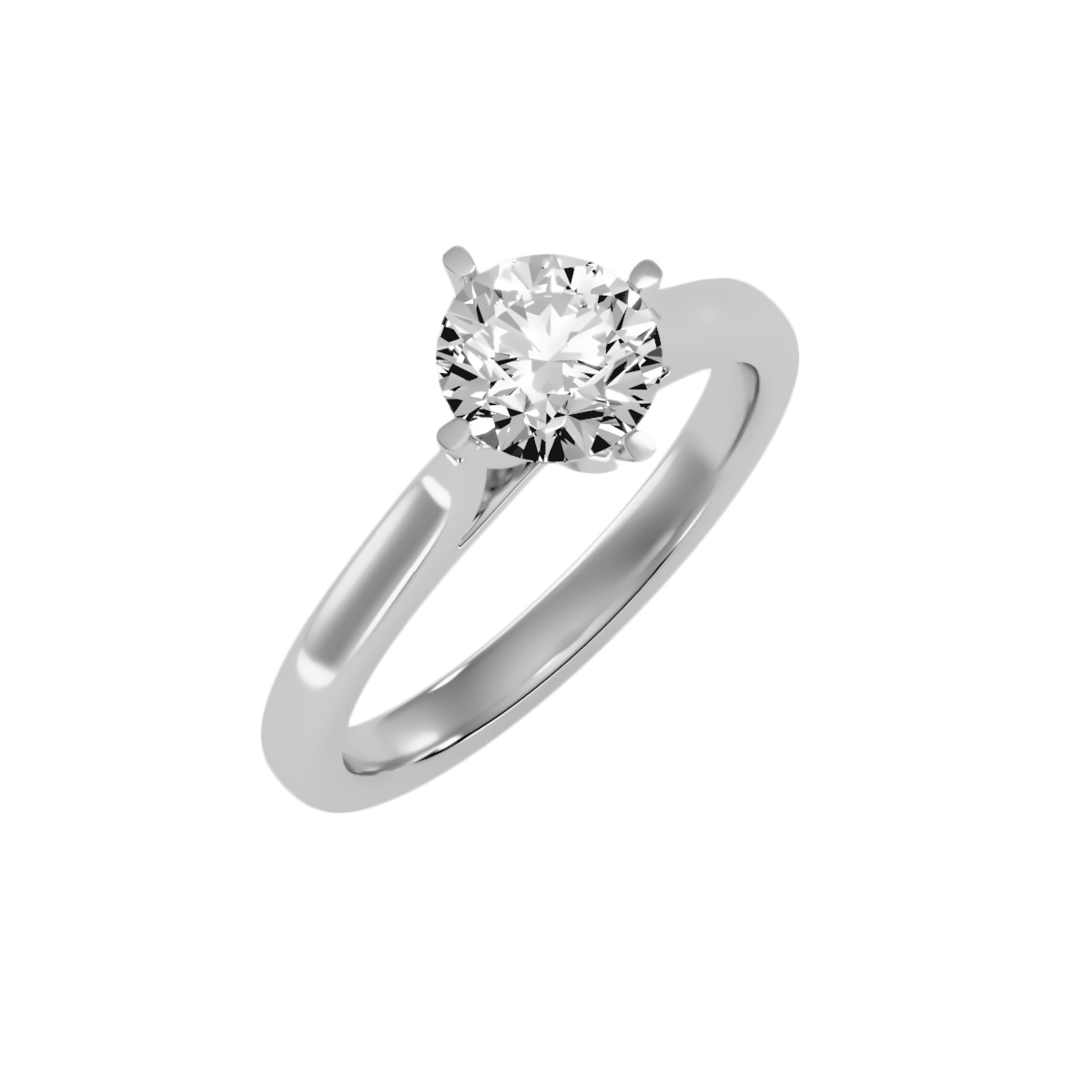 טבעת יהלום אלגנטית לאישה