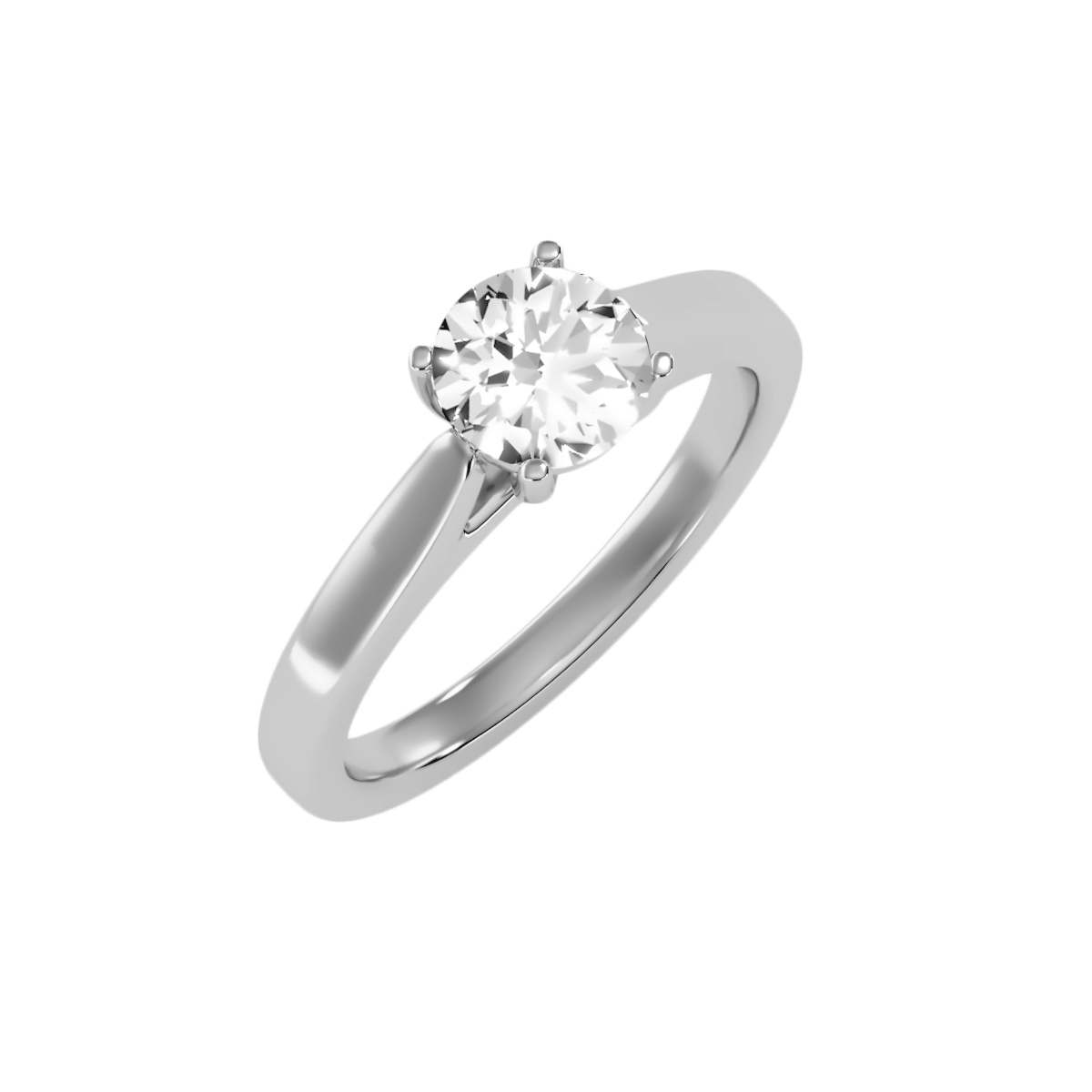 טבעת יהלום קלאסית לאישה- טבעת אירוסין