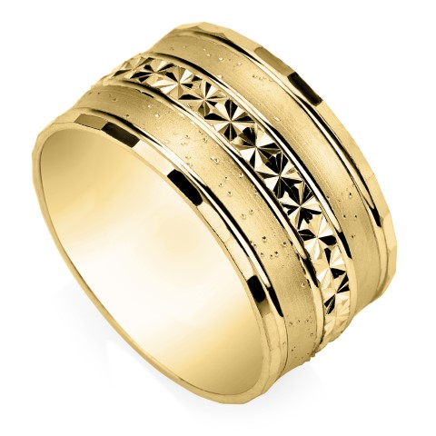 טבעת נישואין אופנתית