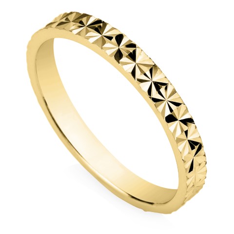 טבעת זהב מעוצבת