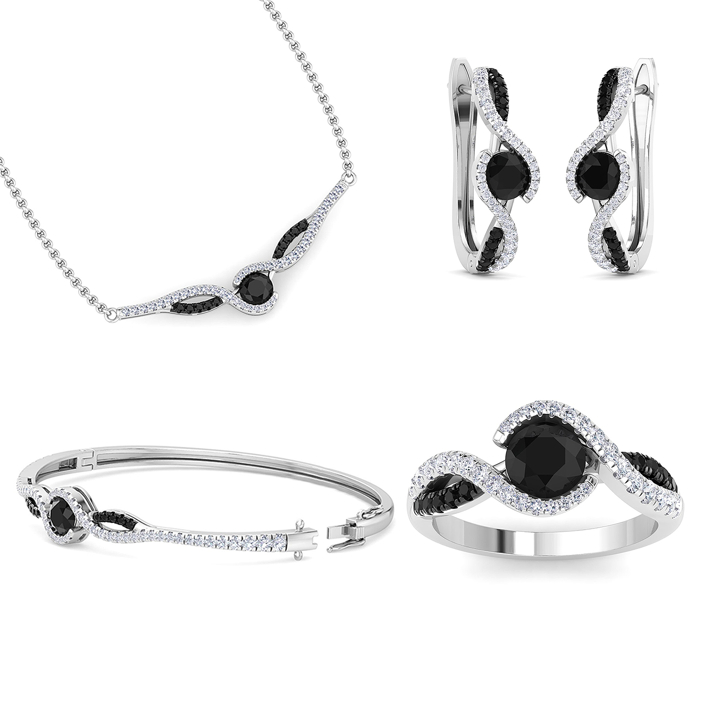 סט תכשיטים עדין