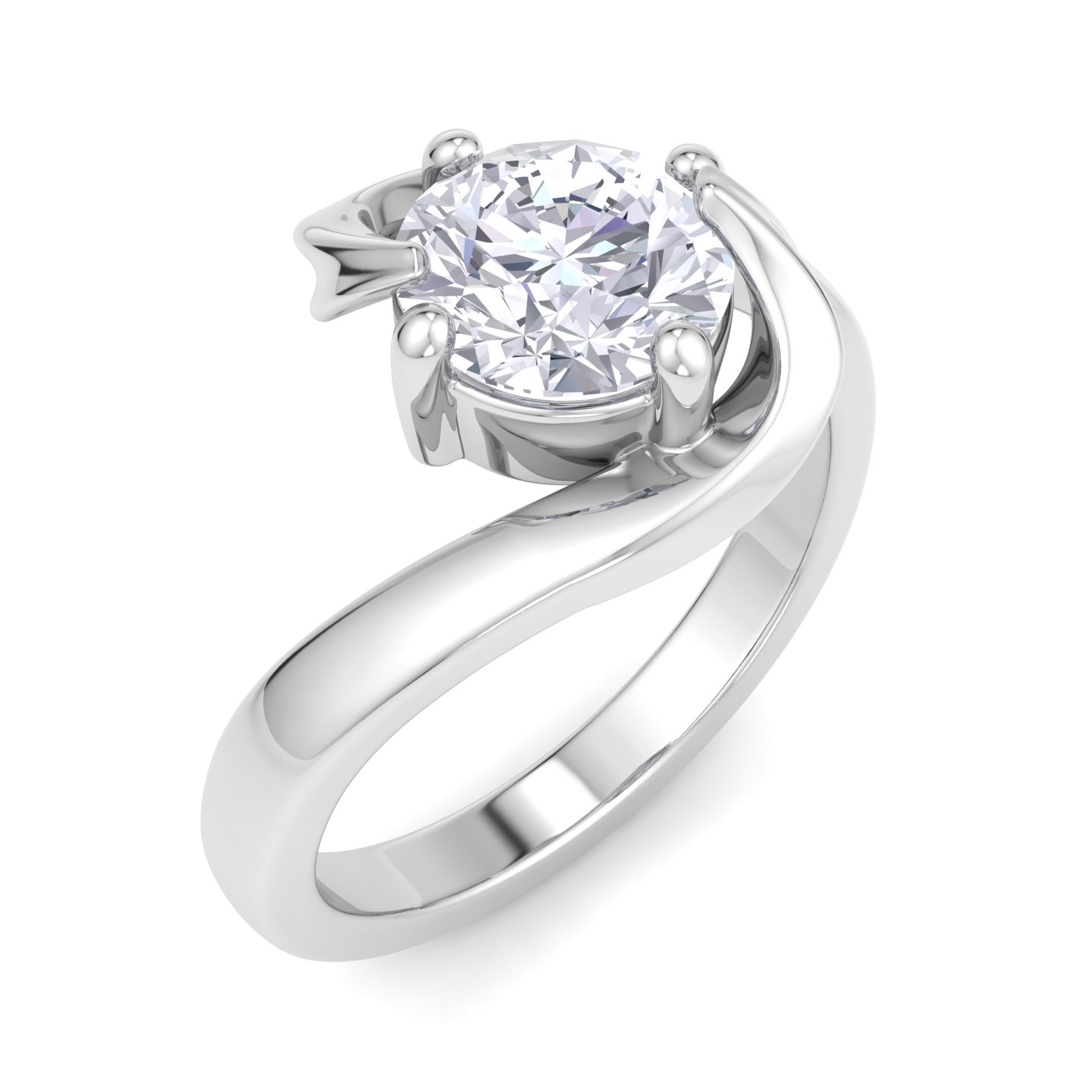 טבעת יוקרתית בעיצוב קלאסי 