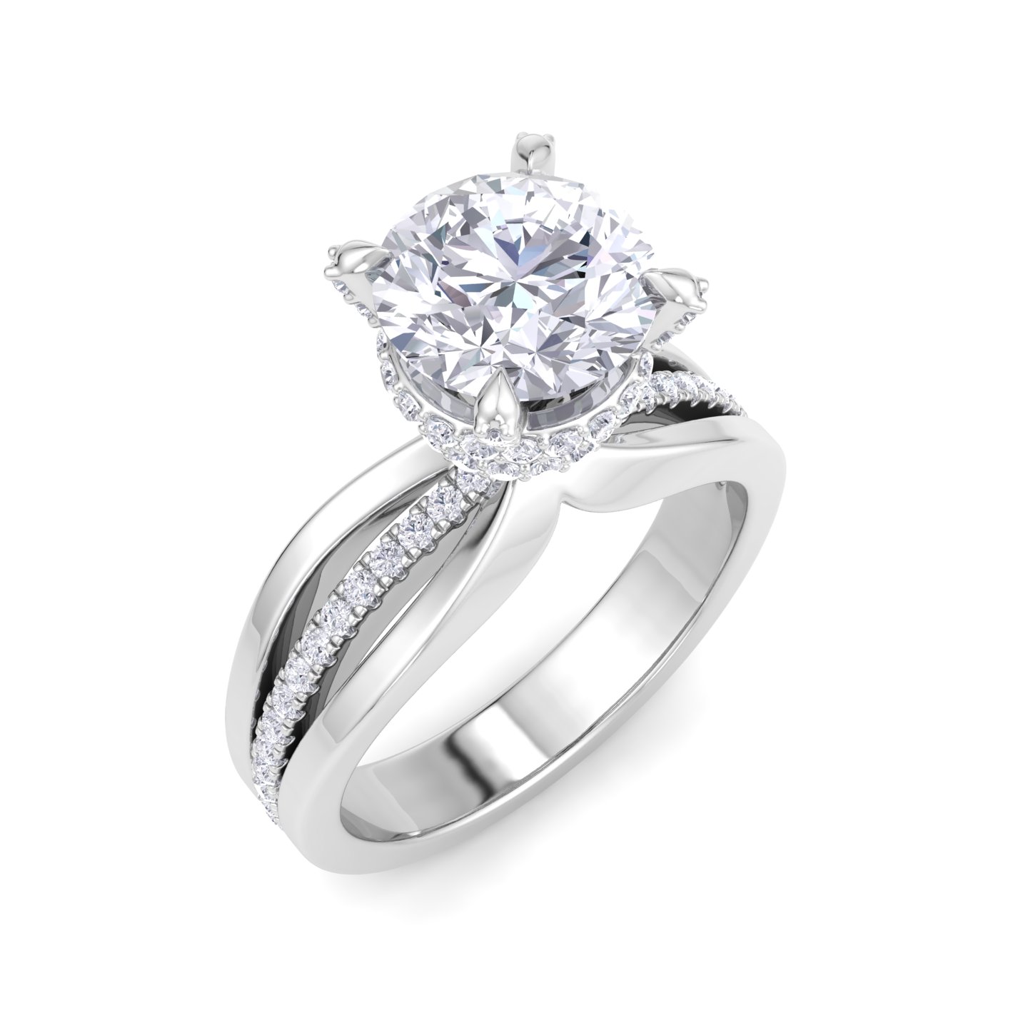 טבעת זהב טהור 