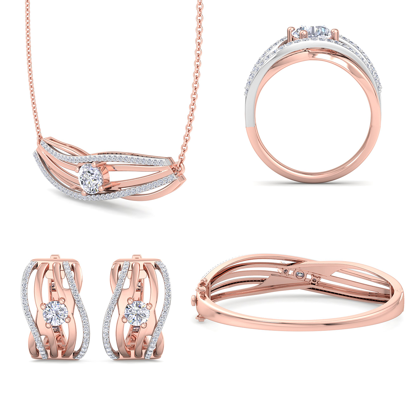 סט תכשיטי בורסה לאישה