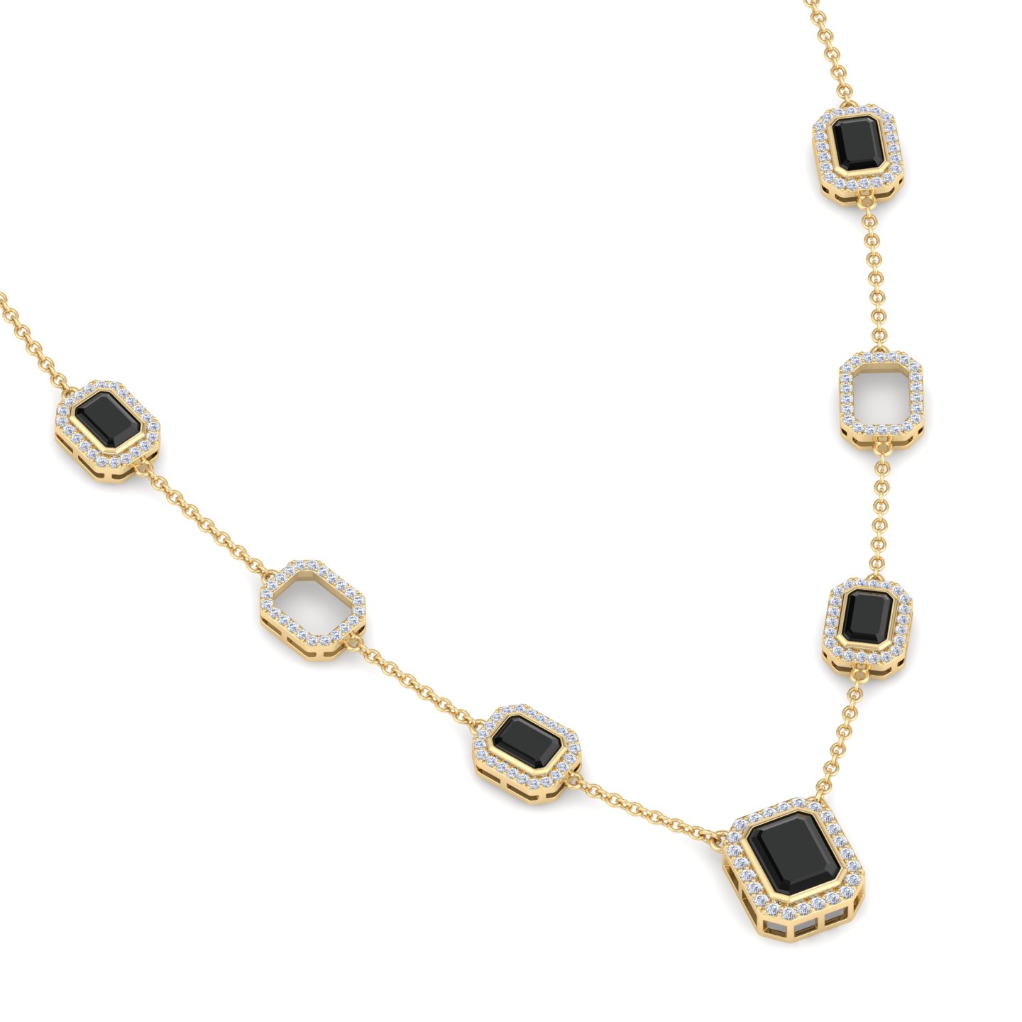 תליון זהב מודרני