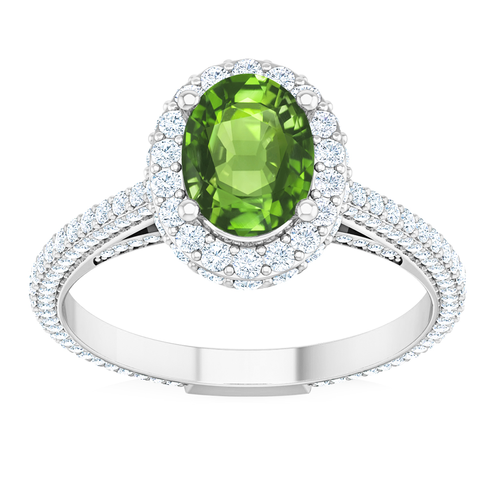 טבעת HOLO עם אבן חן