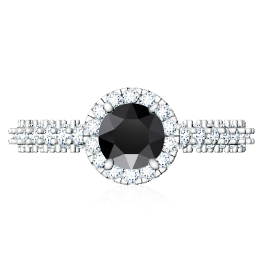 תכשיטים לאישה עם יהלומים שחורים