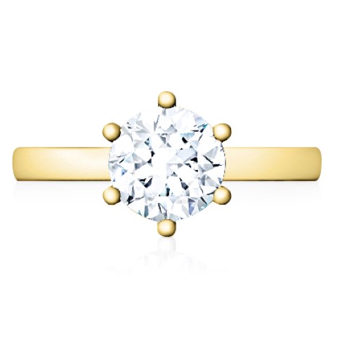 טבעות אירוסין זהב לבן