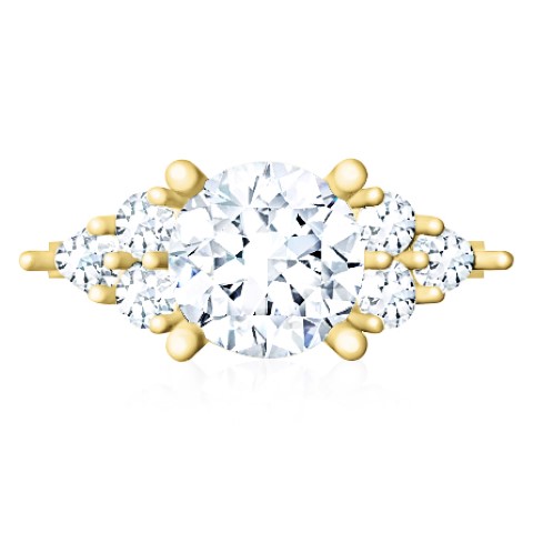 טבעת אירוסין אלגנטית