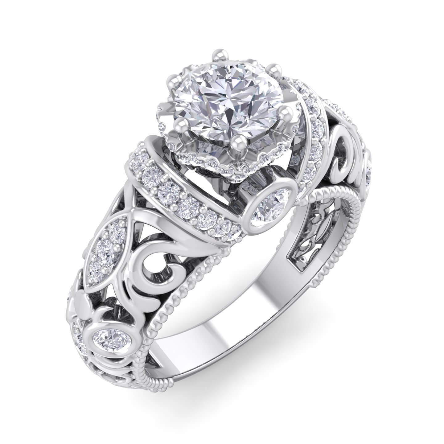 טבעת אירוסין יוקרתית