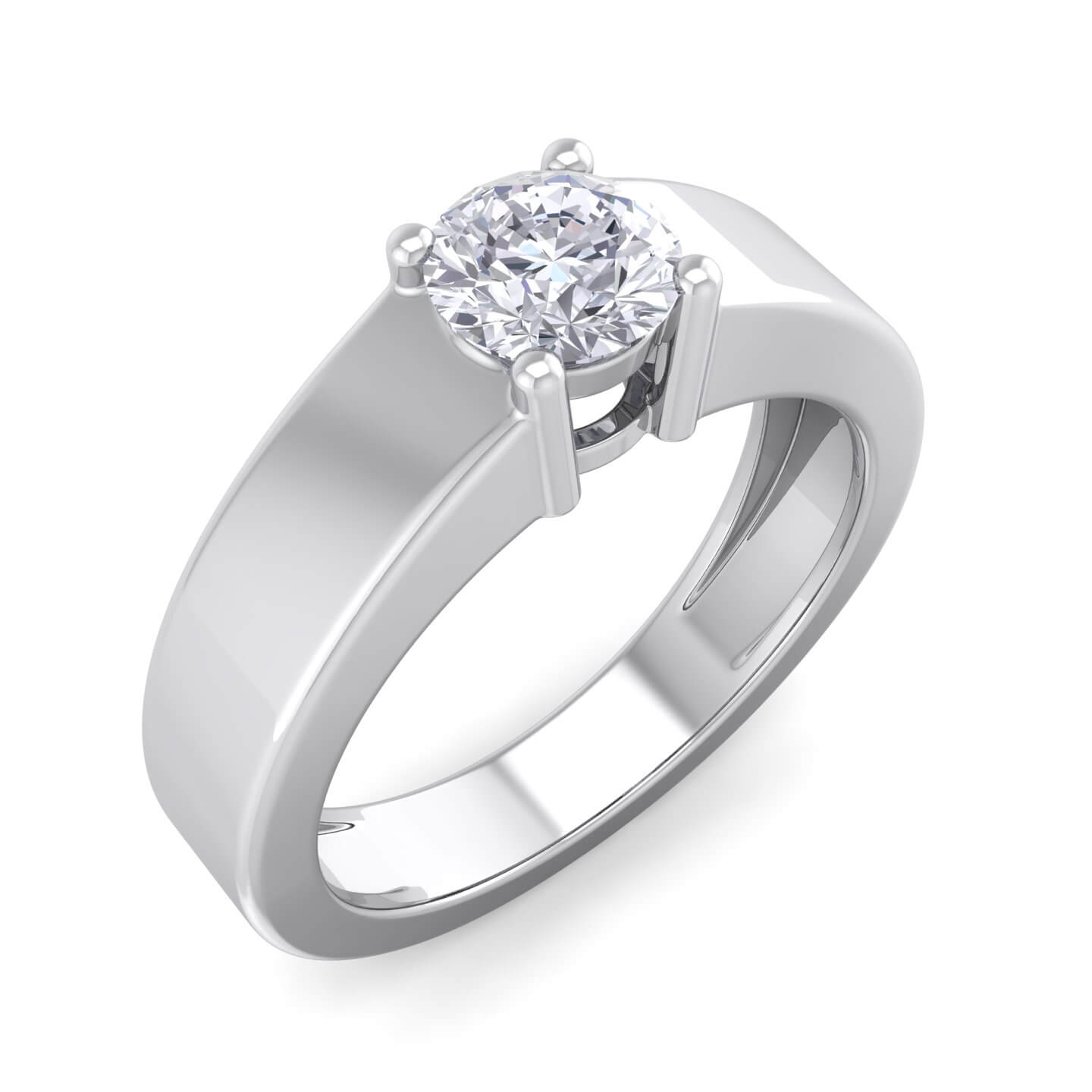 טבעת יהלומים משובצת