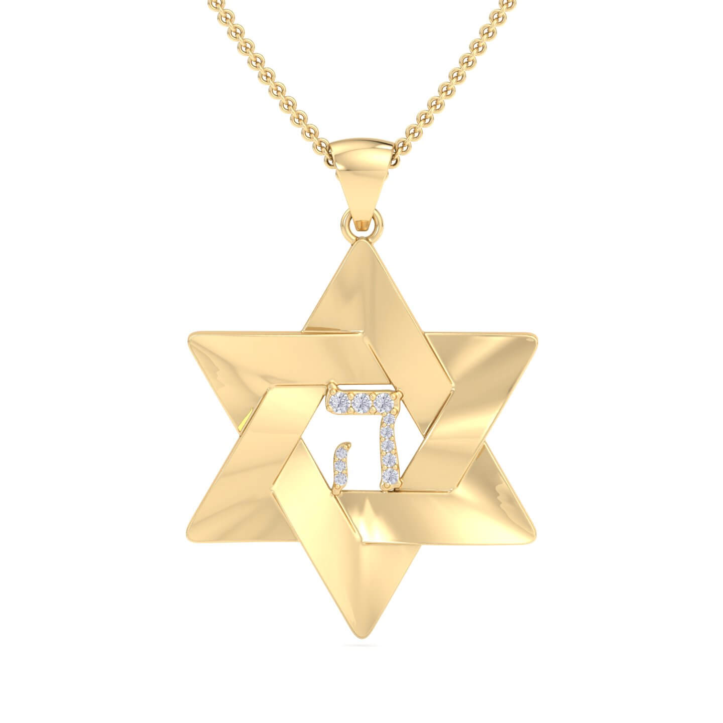 תליון יהלומים